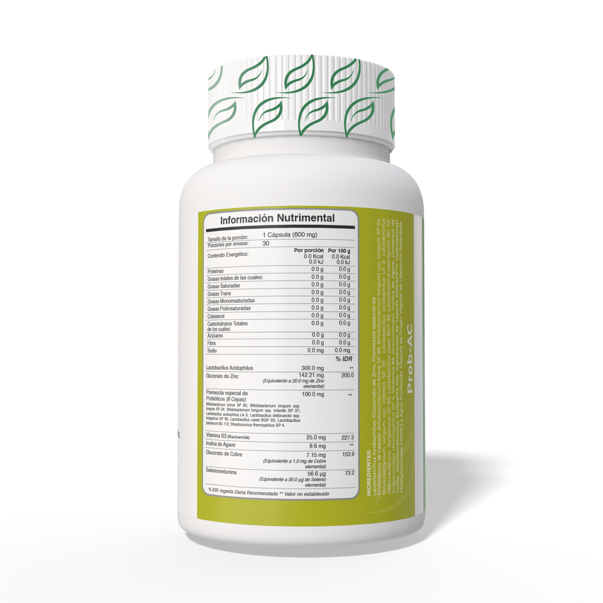 BioCore Prob - AC 30 días | 30 cápsulas - Biobo Labs