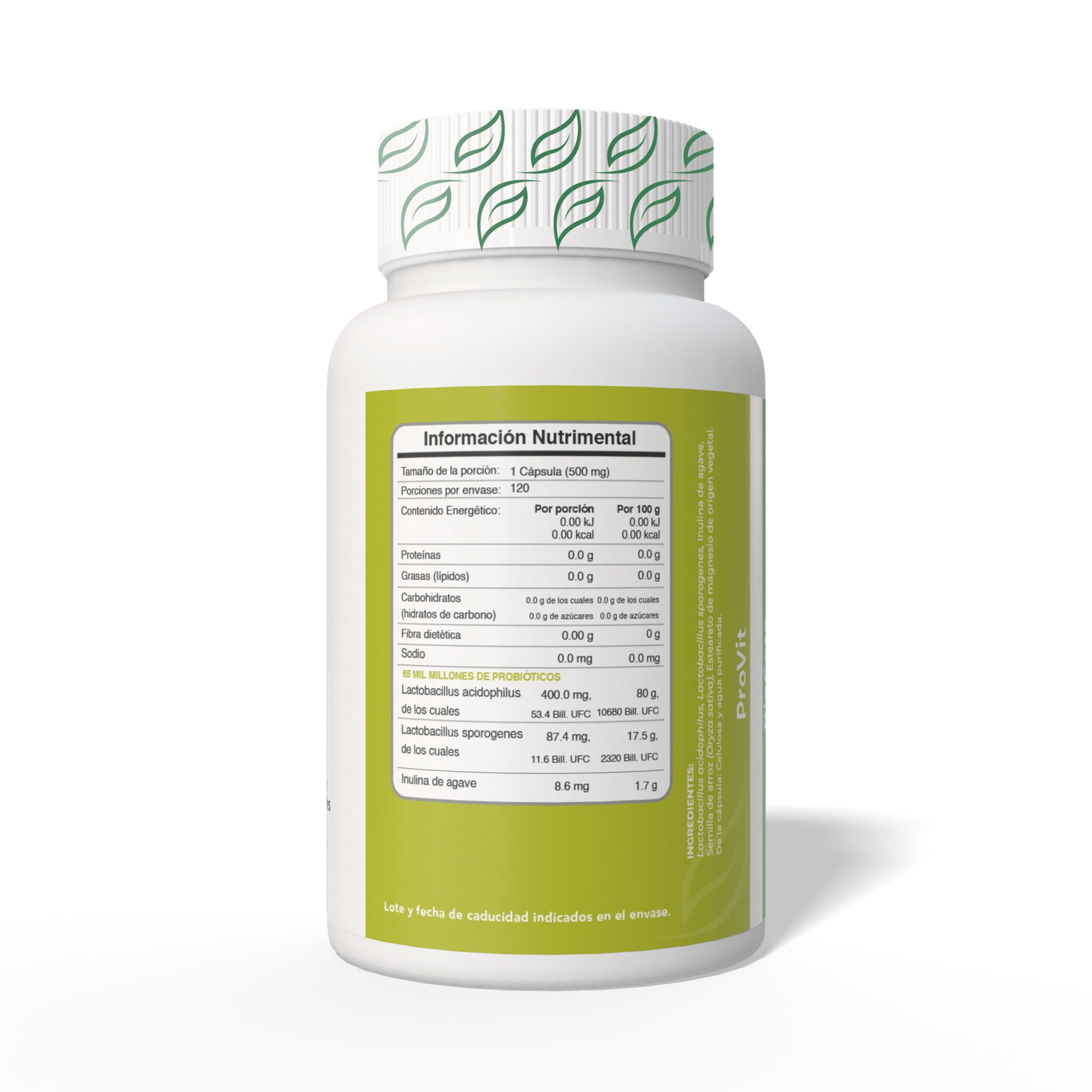 BioCore ProVit 120 días | 120 cápsulas - Biobo Labs