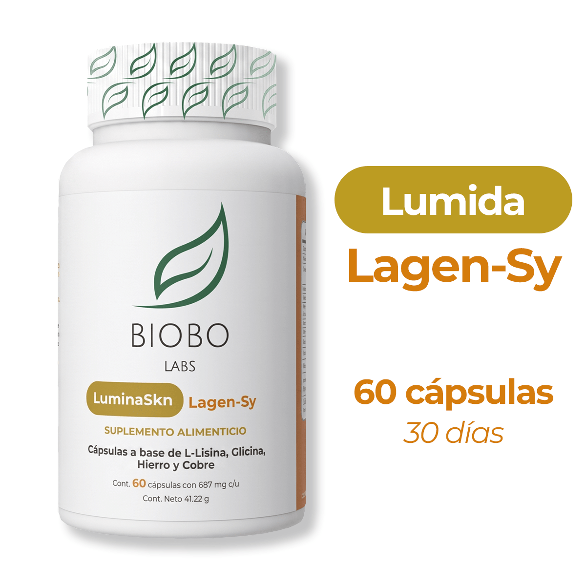 Lumida Lagen-Sy 30 días | 60 cápsulas - Biobo Labs