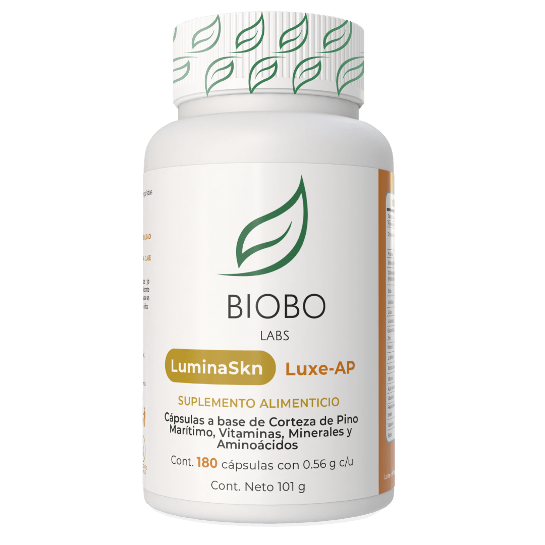 LuminaSkn Luxe - AP 60 días | 180 cápsulas - Biobo Labs