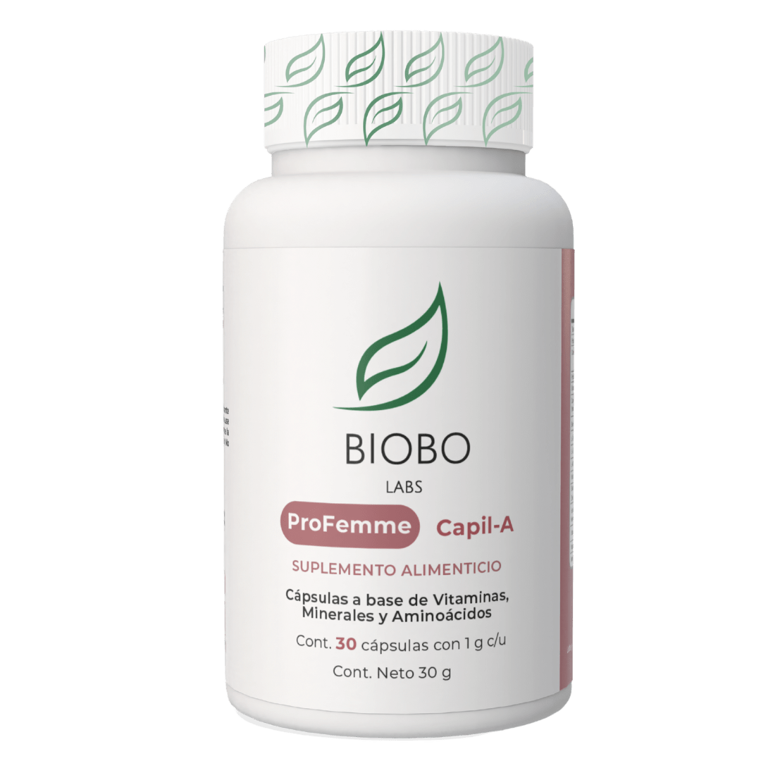 ProFemme Capil - A 30 días | 30 cápsulas - Biobo Labs