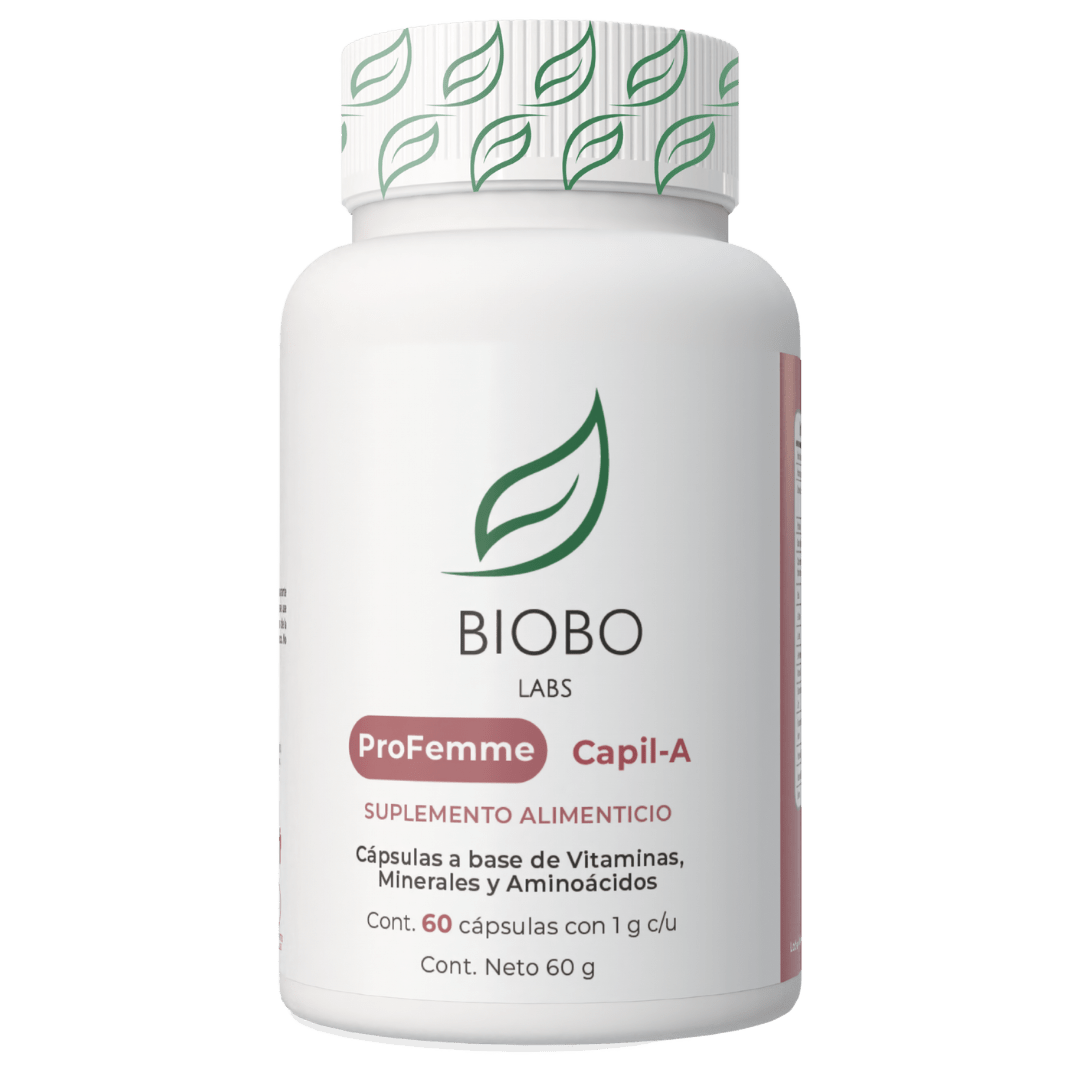 ProFemme Capil - A 60 días | 60 cápsulas - Biobo Labs