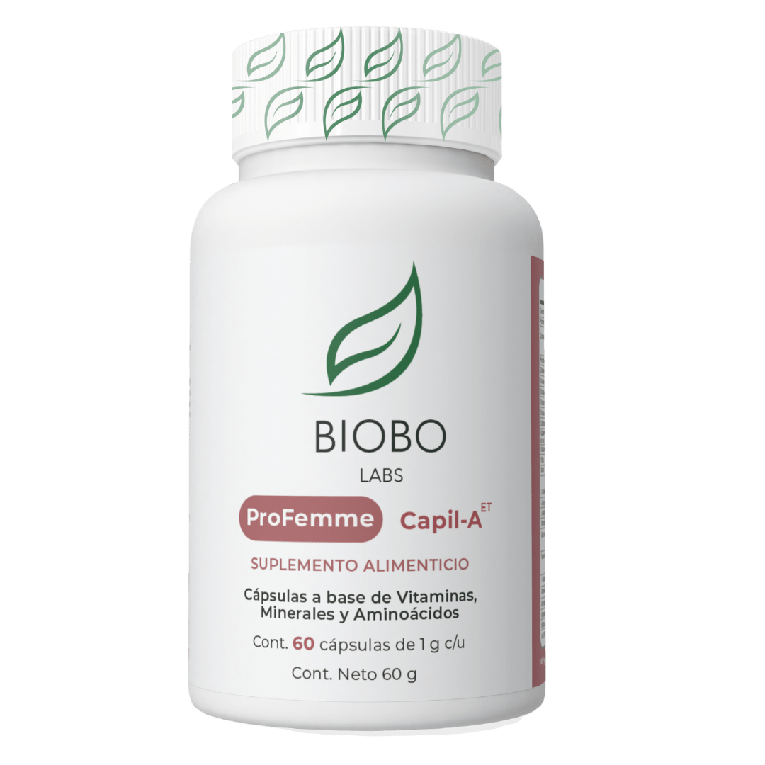 ProFemme Capil - A ET 60 días | 60 cápsulas - Biobo Labs