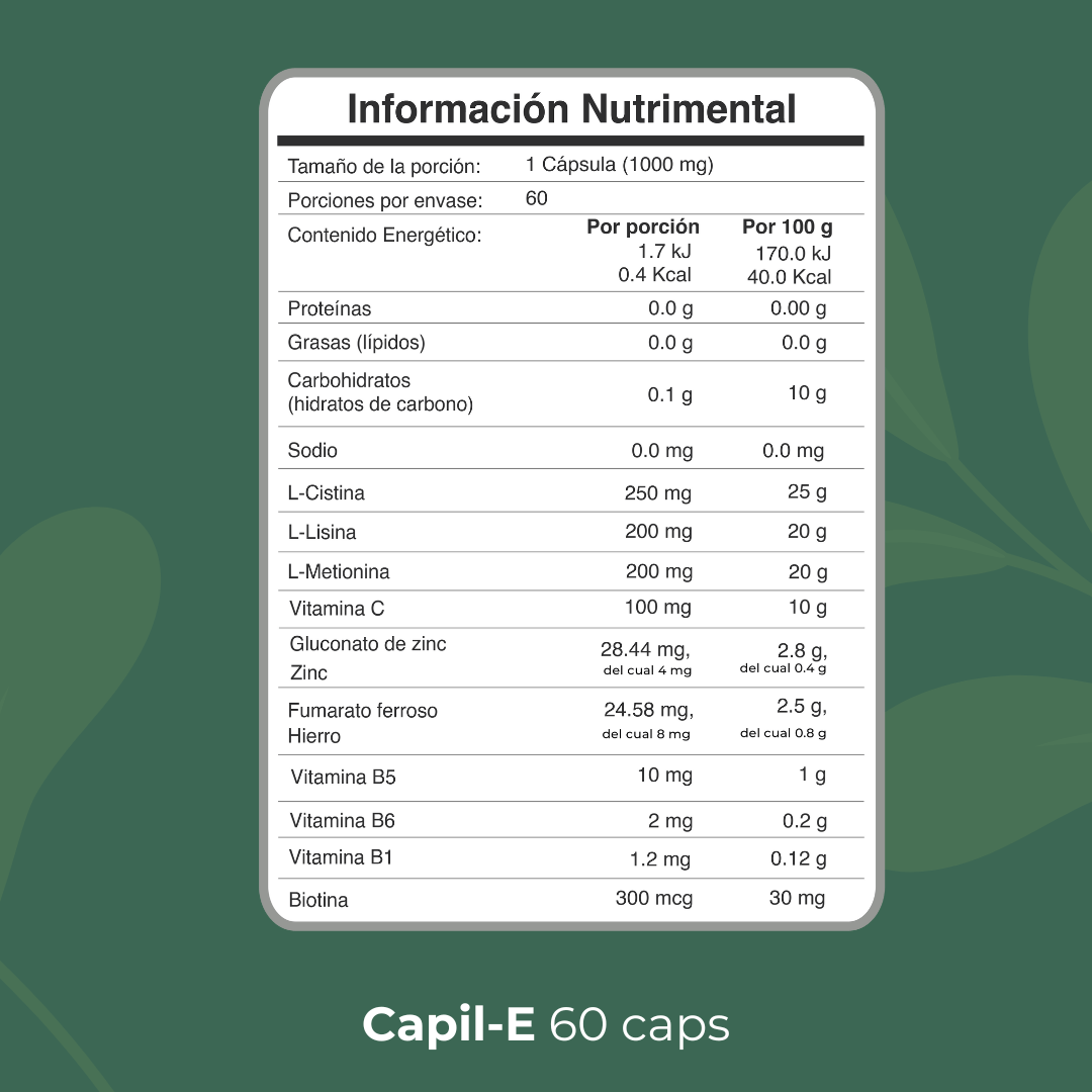 ProMen Capil - E 60 días | 60 cápsulas - Biobo Labs