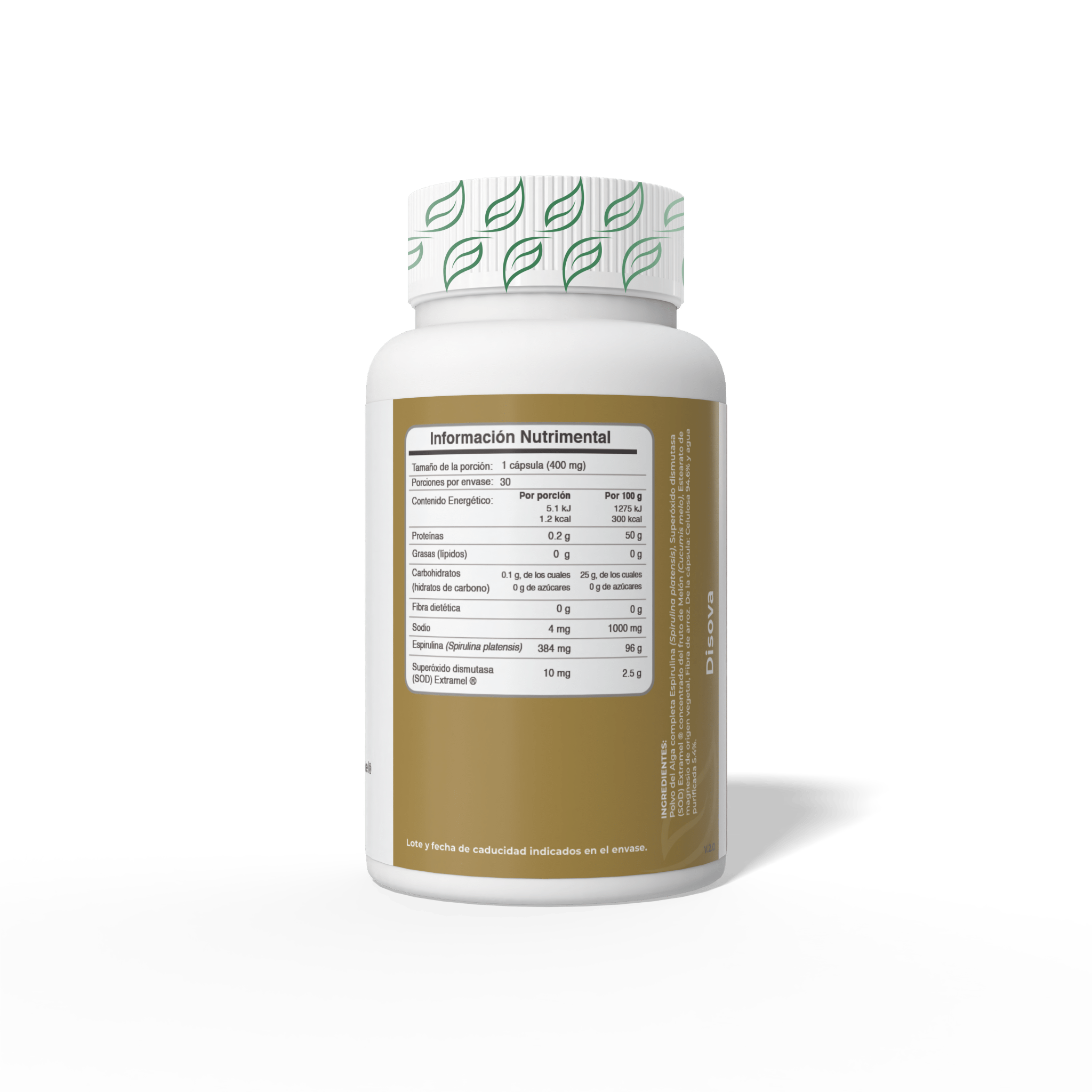 Revigen Disova 30 días | 30 cápsulas - Biobo Labs