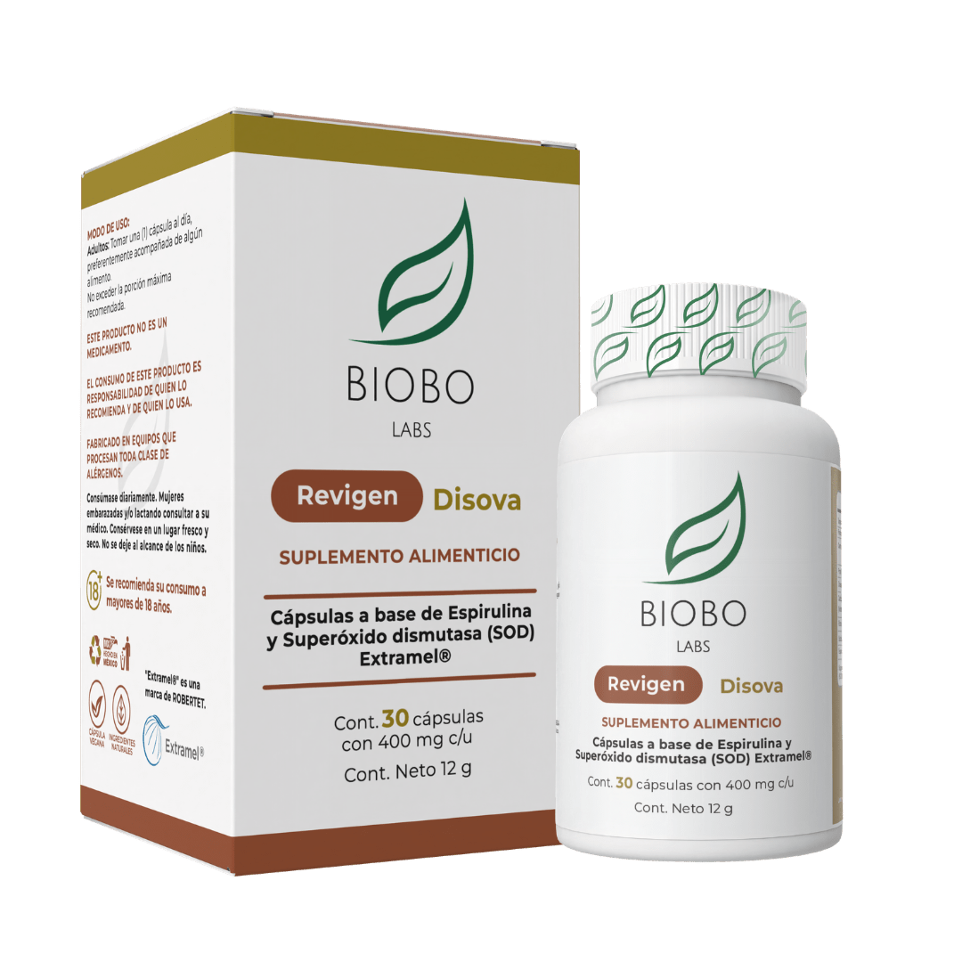 Revigen Disova 30 días | 30 cápsulas - Biobo Labs