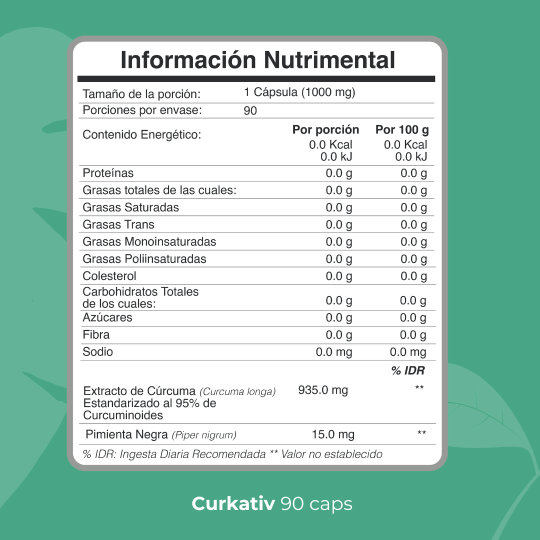 Viotural Curkativ 90 días | 90 cápsulas - Biobo Labs